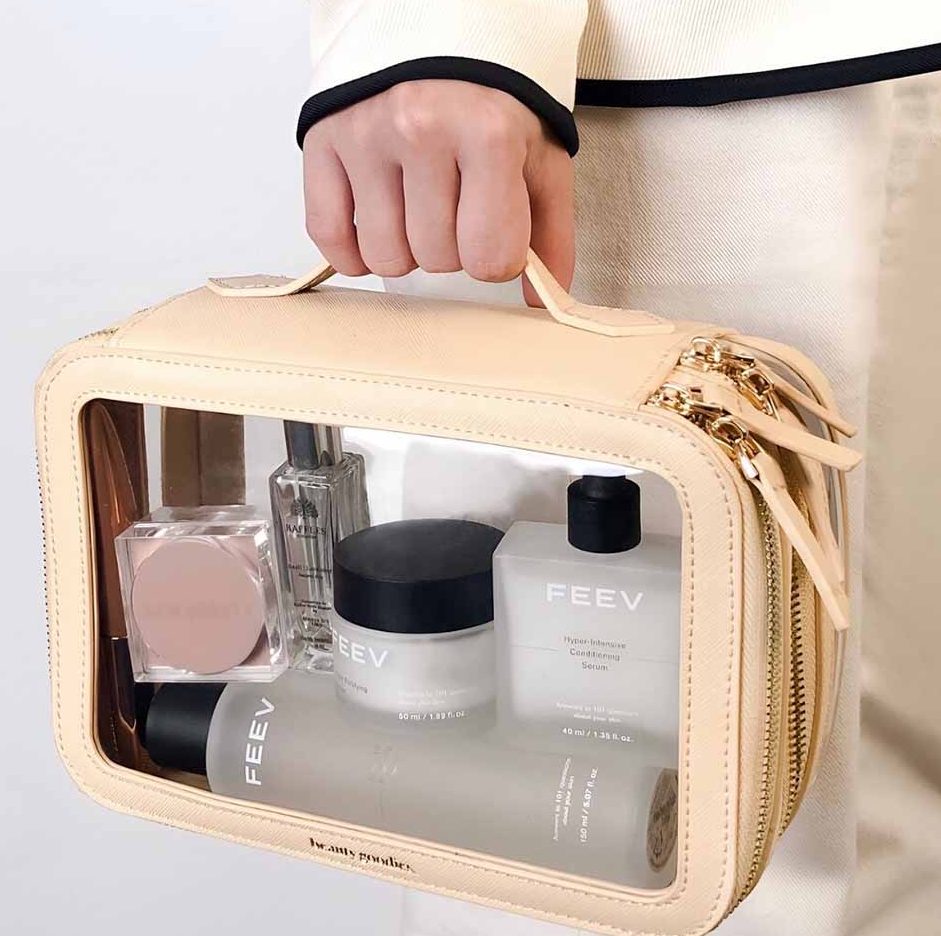 Unveiling the Best Clear Cosmetic Makeup Bag: Organization & Style