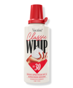 classic whip spf 30 sunscreen mousse