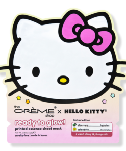 hello kitty ready to glow printed essence sheet mask