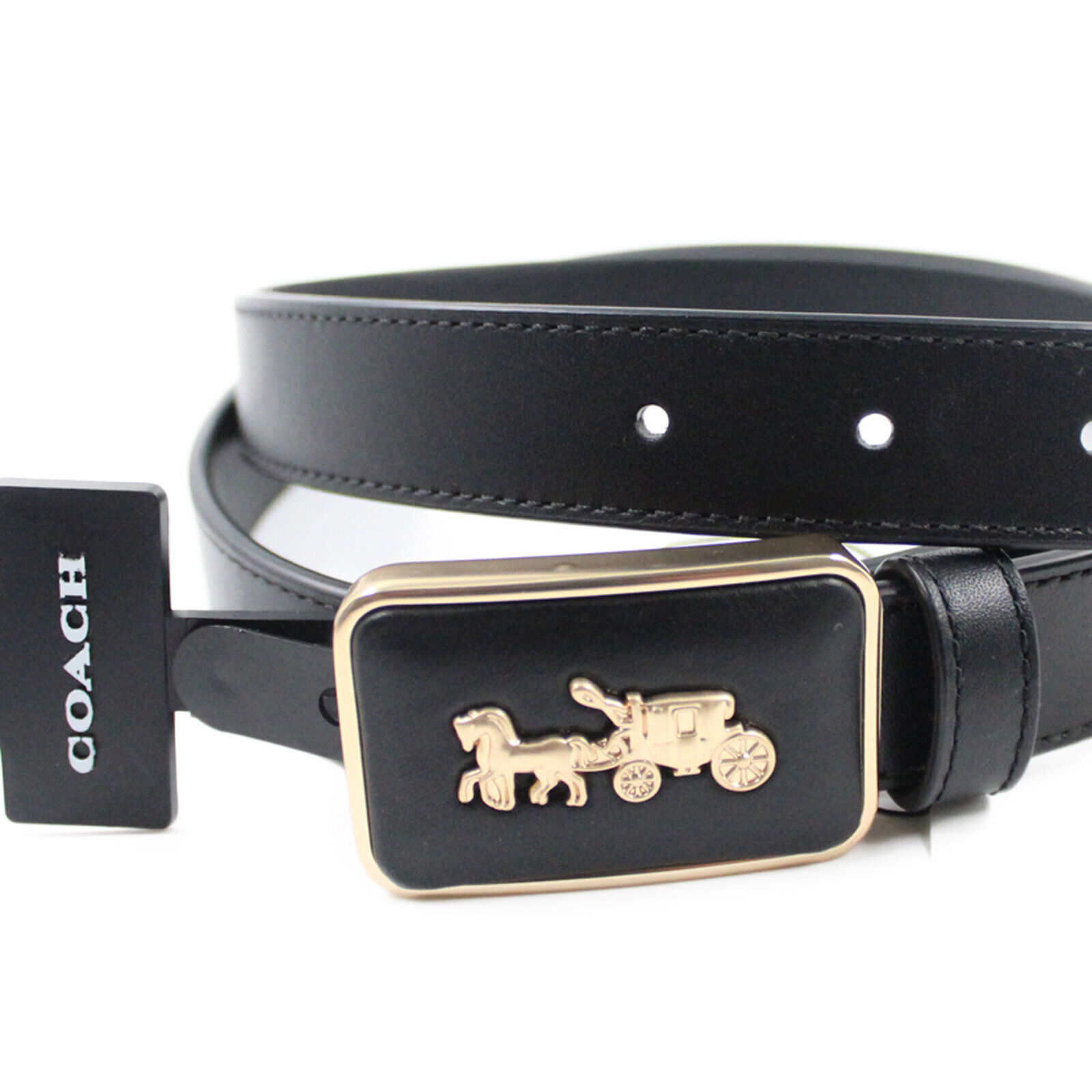 Horse and Carriage Plaque Belt