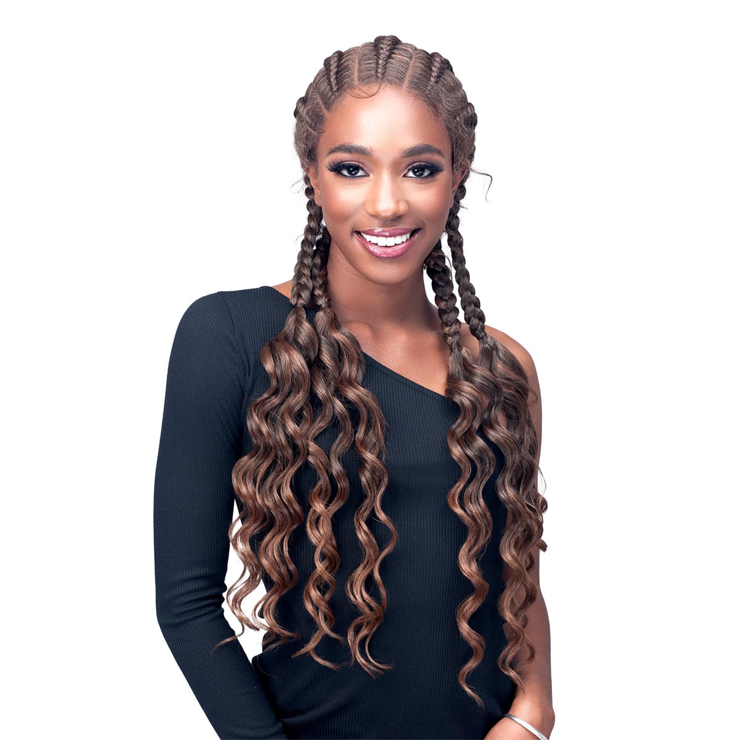 Bobbi Boss Braided Lace Front Wig – Ghana Braids