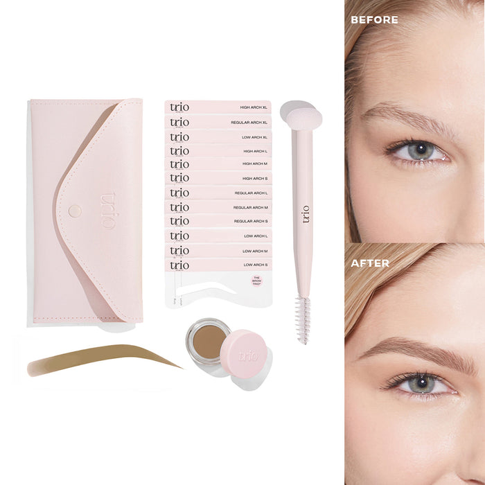 Brow Stamp and Stencil Kit