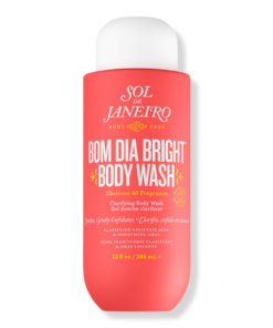 bom dia bright clarifying aha bha body wash