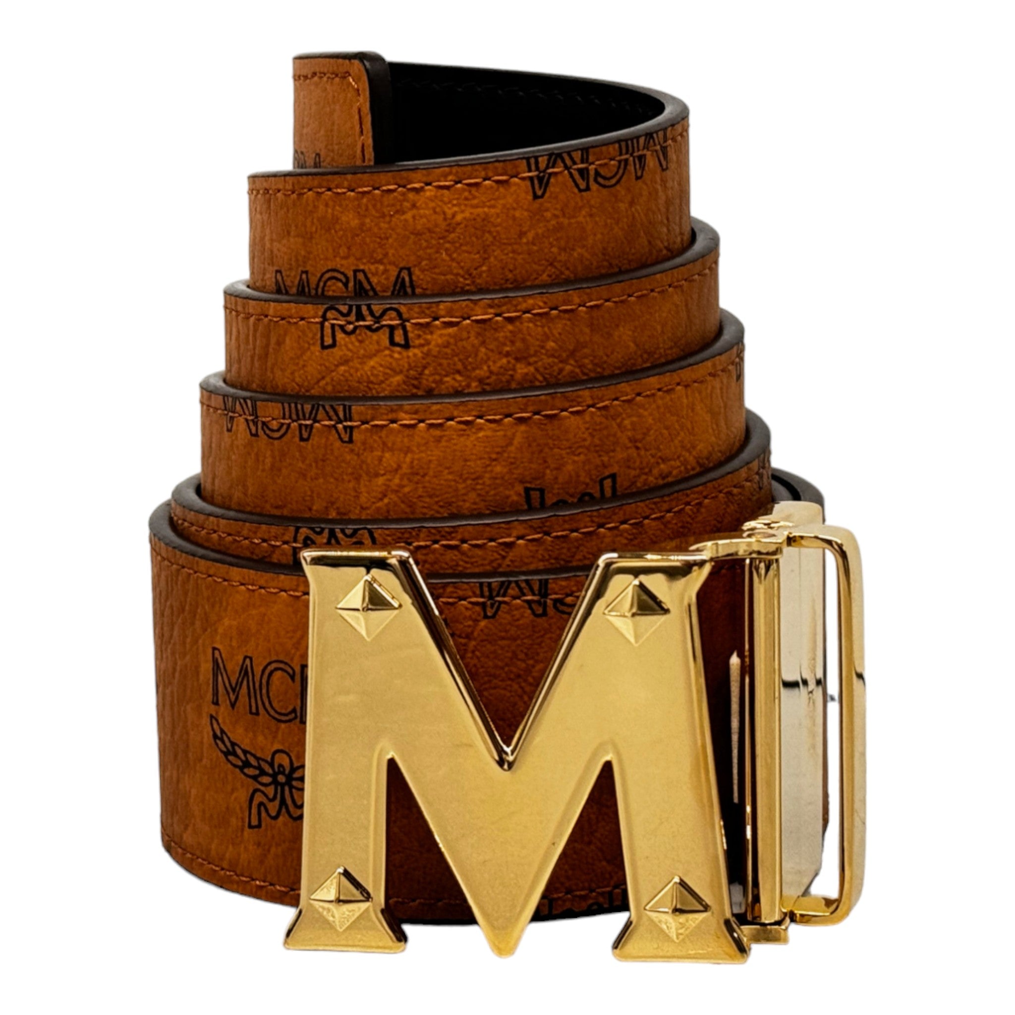 MCM Studded Belt