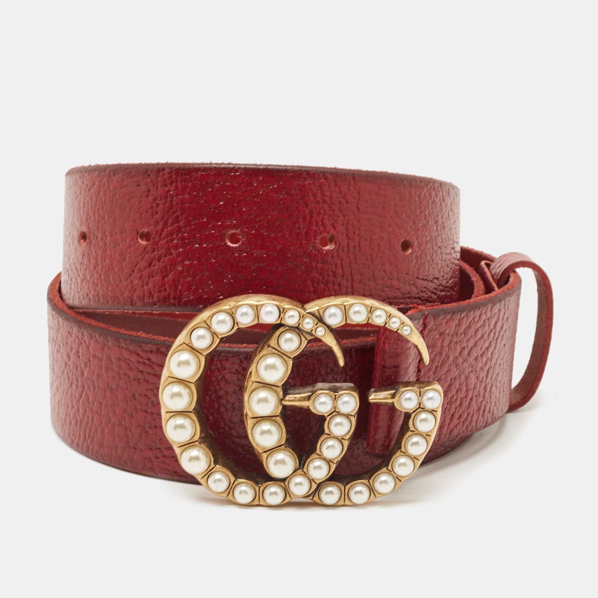 Gucci Pearl Belt