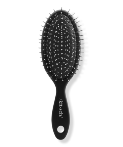 mini metal travel hair brush