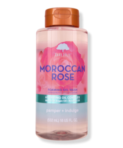 moroccan rose foaming gel wash