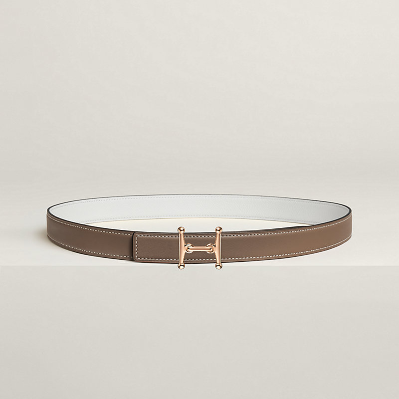 Mors H Belt Buckle & Reversible Leather Strap