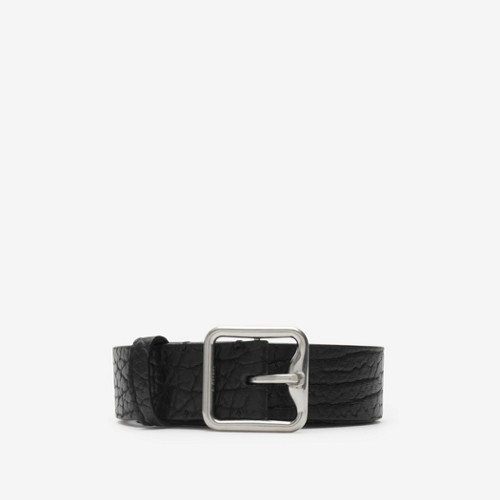 Leather B Buckle Belt