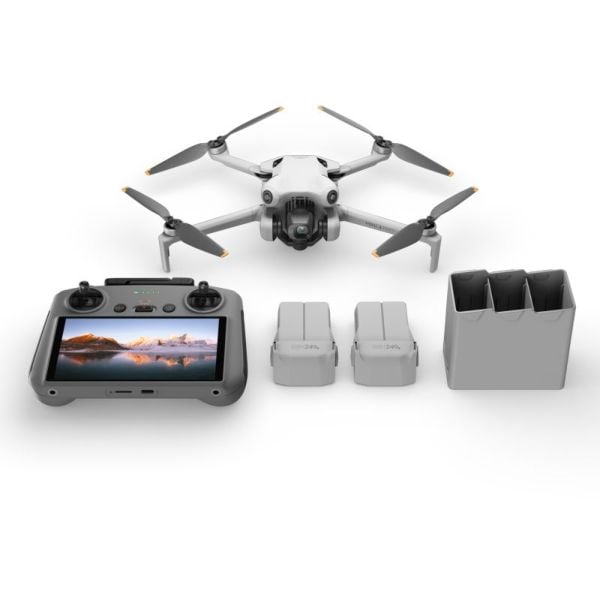 DJI Mini 4 Pro White Drone Fly More Combo With RC 2