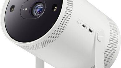 Experience the Future of Home Entertainment with the Samsung Freestyle 2nd Gen Portable Projector