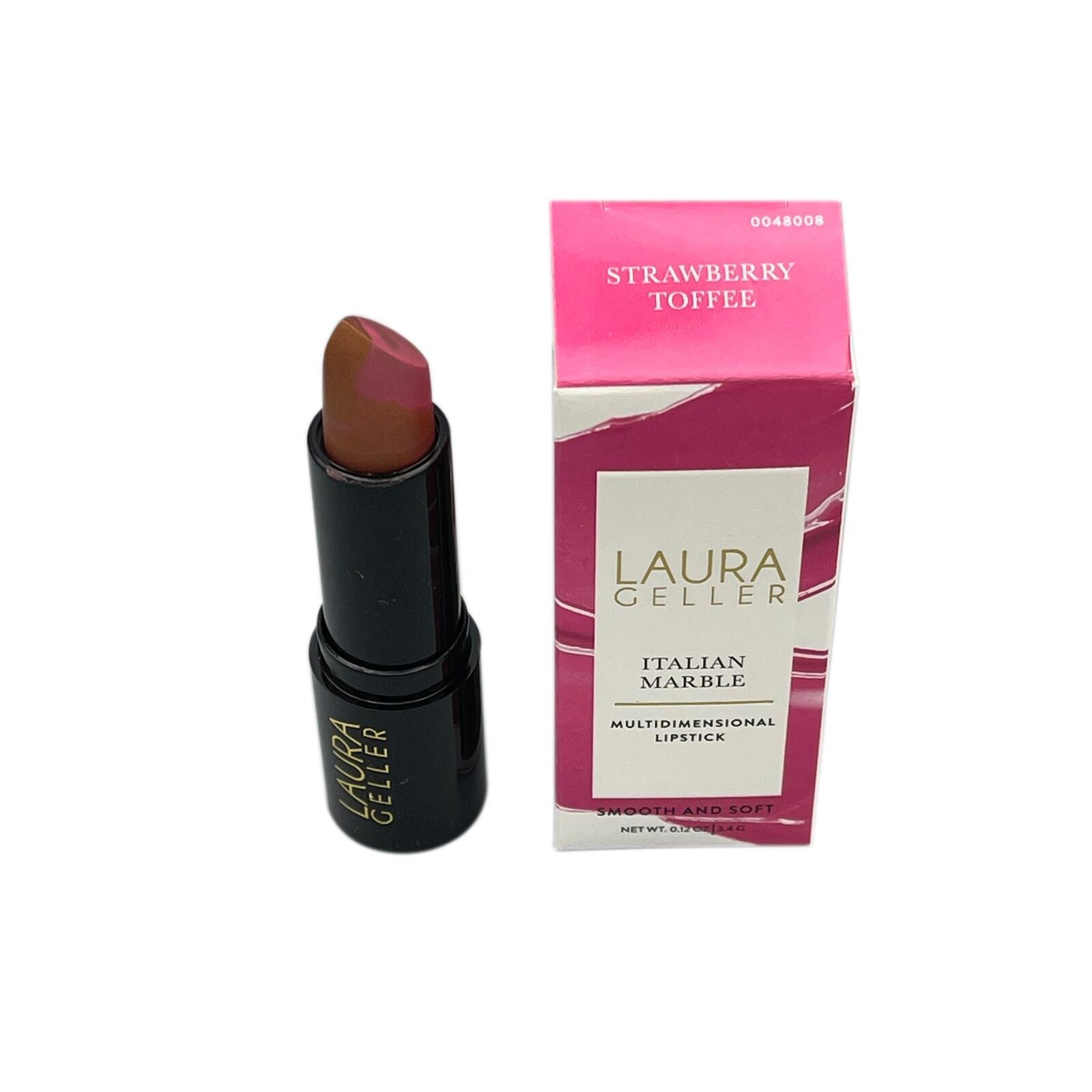 Laura Geller Italian Marble Multidimensional Lipstick 3.4g - STRAWBERRY TOFFEE