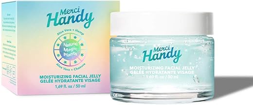 Merci Handy - Moisturising Face Jelly - Aloe Vera and Hemp Oil - 1.75 fl oz - Vegan