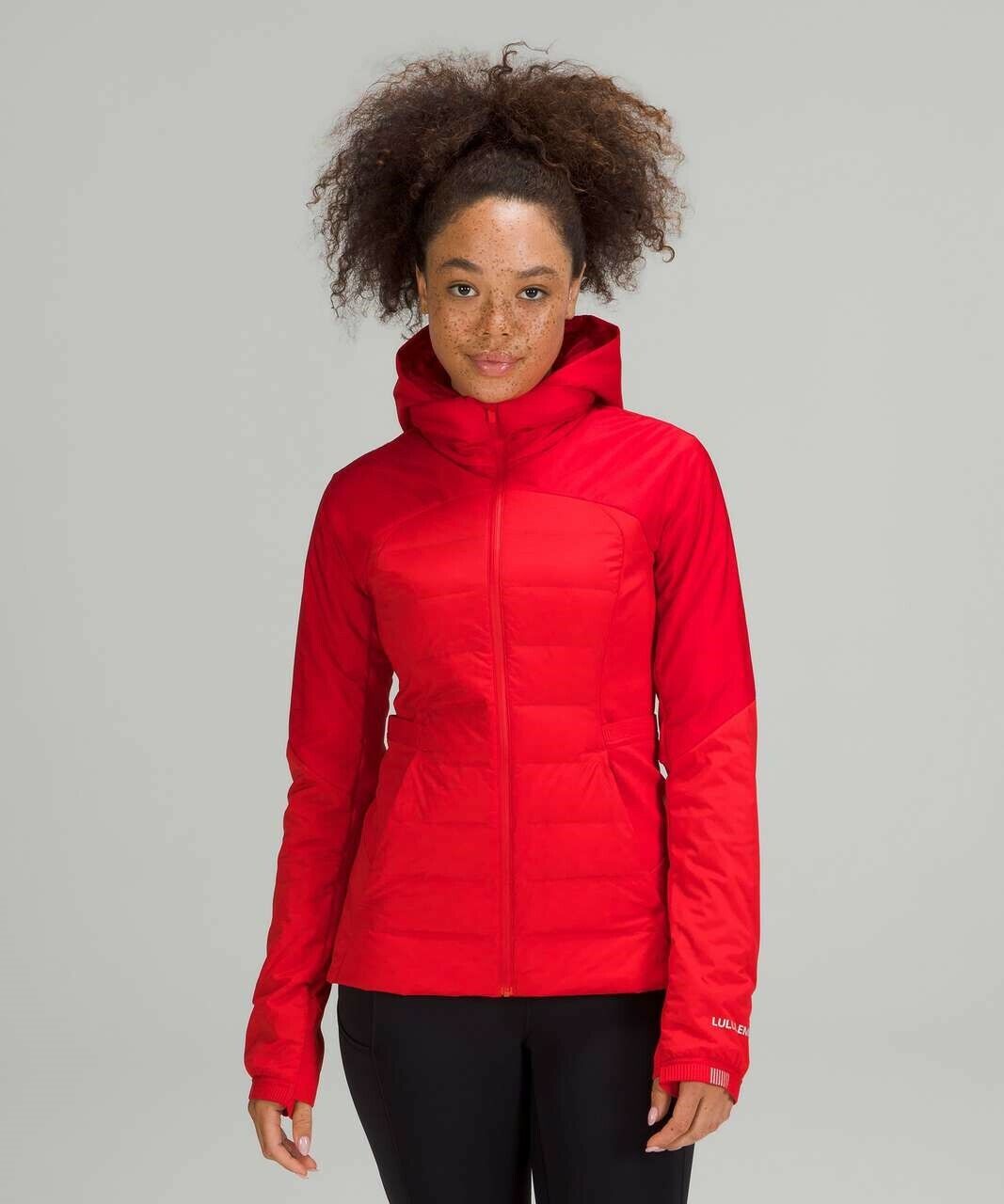 NEW LULULEMON Down For It All Jacket 6 Grenadine Red 700 Goose