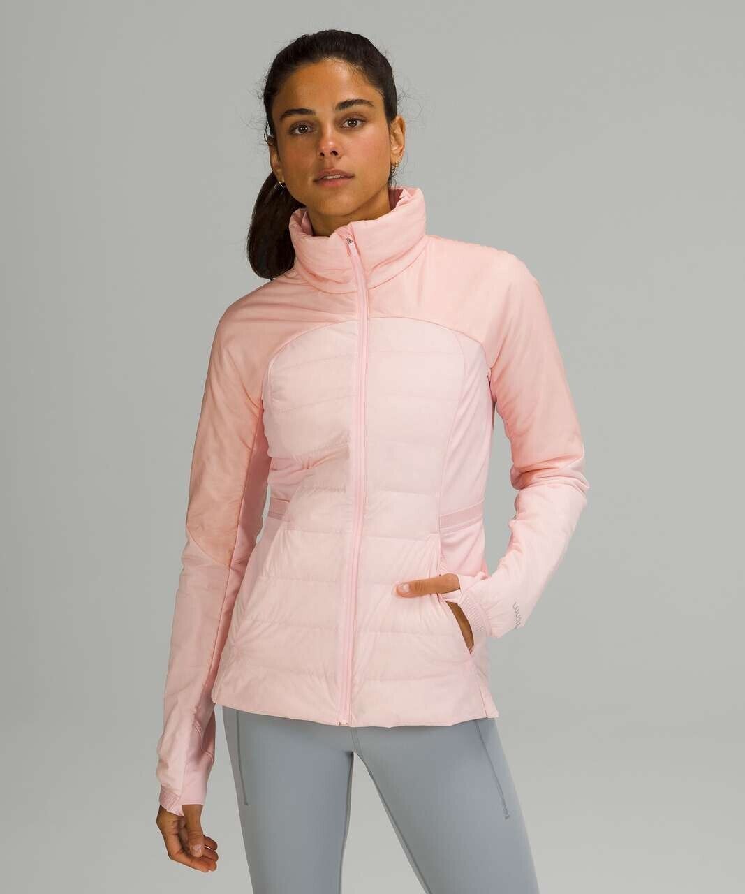 NWT Lululemon Down for It All Jacket ~ Pink Mist ~ Size 2